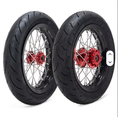 MotoTec Super-Moto Wheel Set