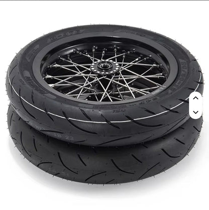 MotoTec Super-Moto Wheel Set