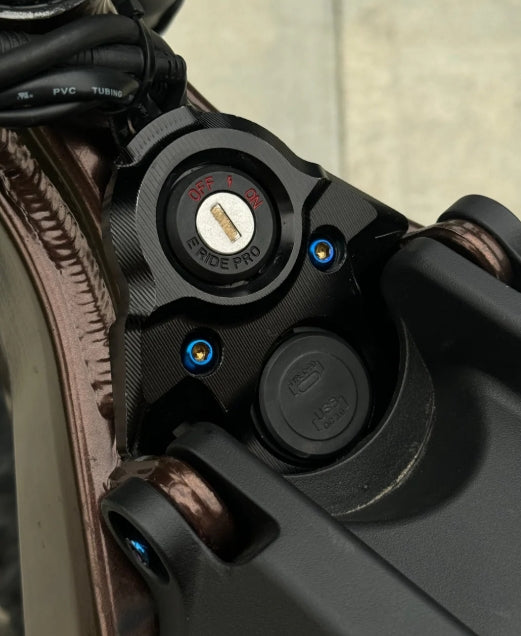 titanium ignition bolts(2pc)